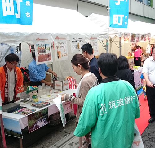 茨城物産展の様子