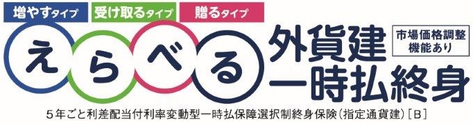 えらべる外貨建一時払終身