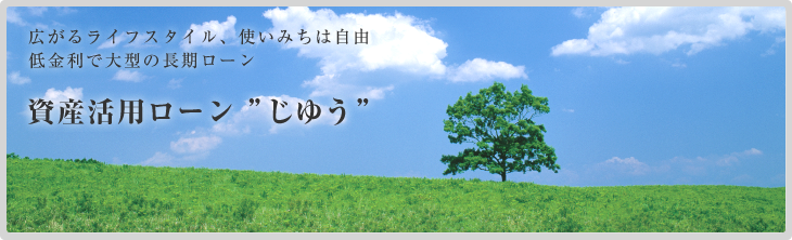 資産活用ローン"じゆう" 資産活用ローン"じゆう"
